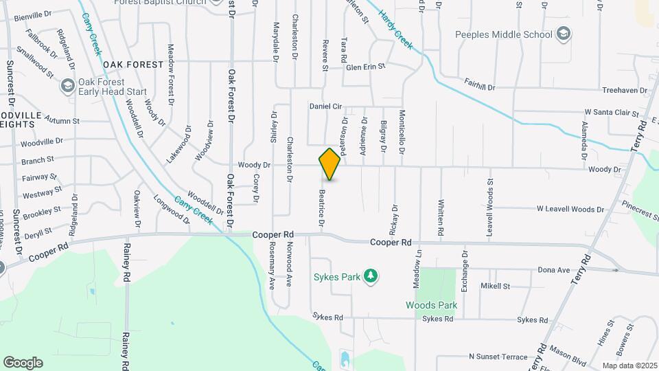 3222 Beatrice Dr Map and Location Details