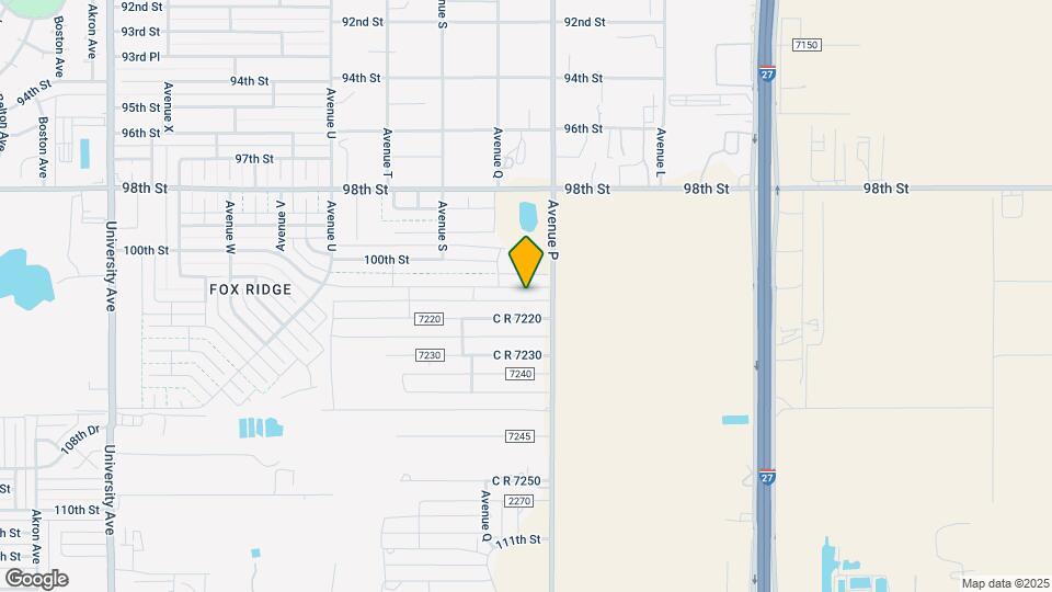 1607 102nd St Map and Location Details