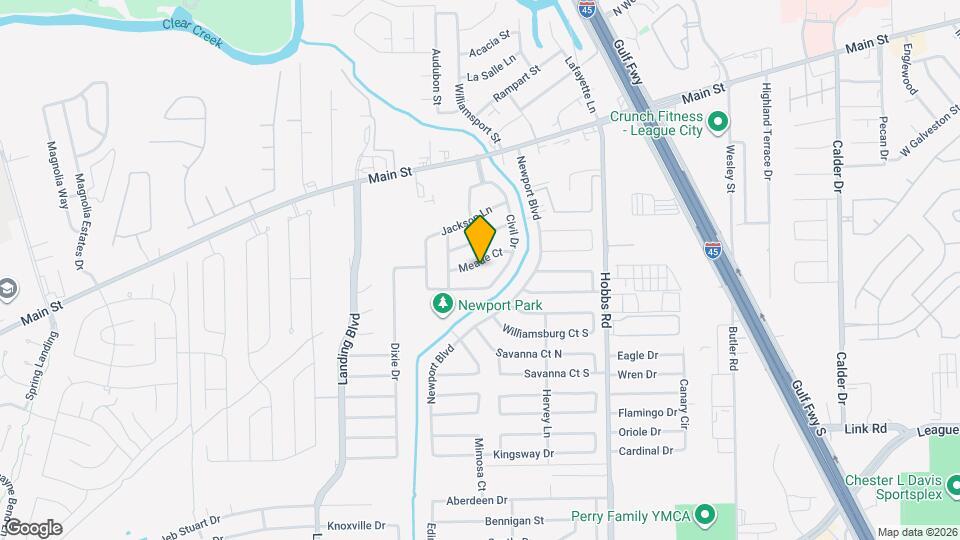 2317 Meade Ct Map and Location Details
