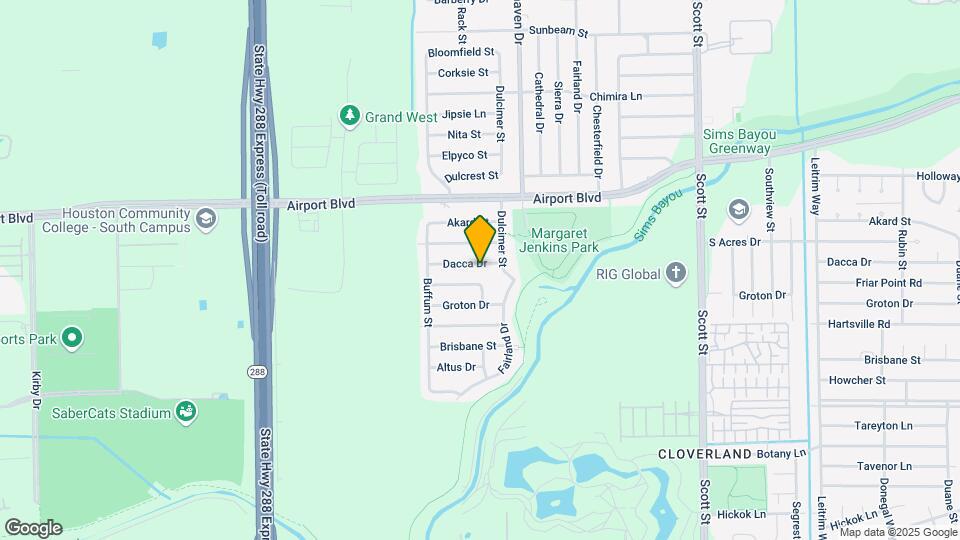 3118 Dacca Dr Map and Location Details
