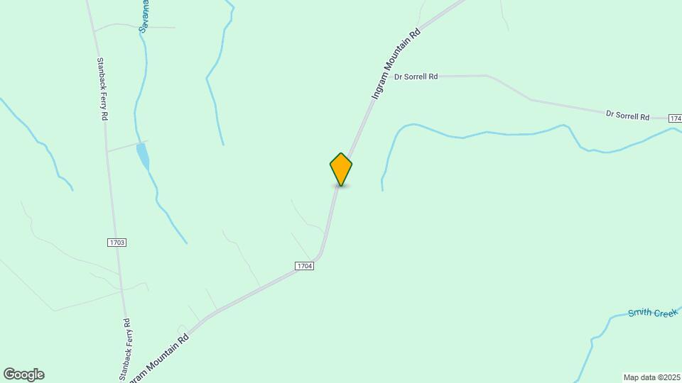 1076 Ingram Mountain Rd Map and Location Details