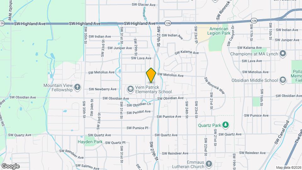 1383 SW 27th St Map and Location Details