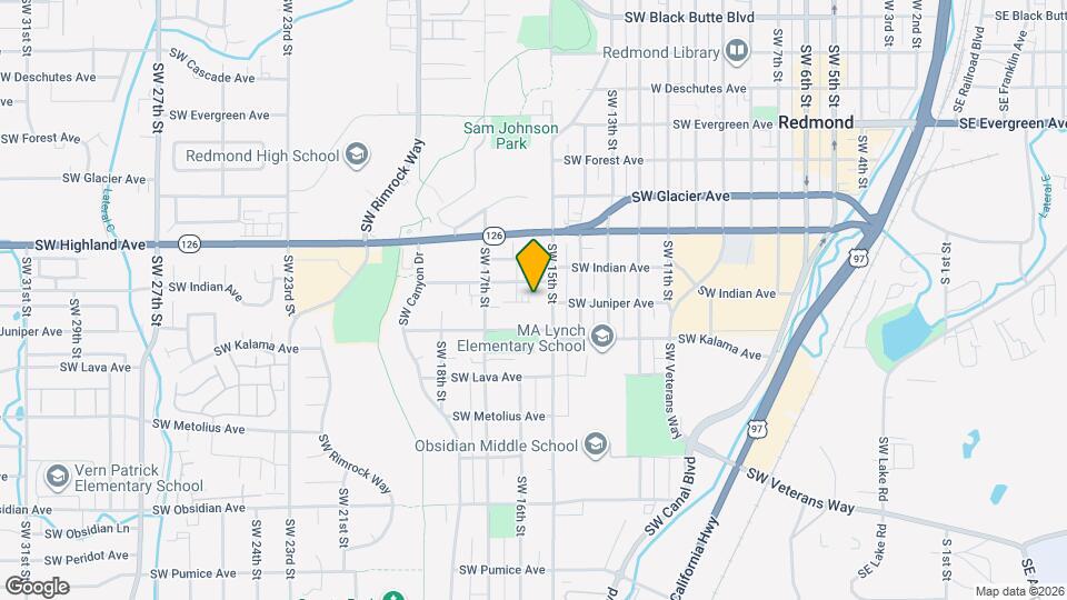 1510 SW Juniper Ave Map and Location Details