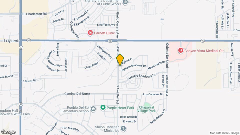 5211 Kylene Pl Map and Location Details