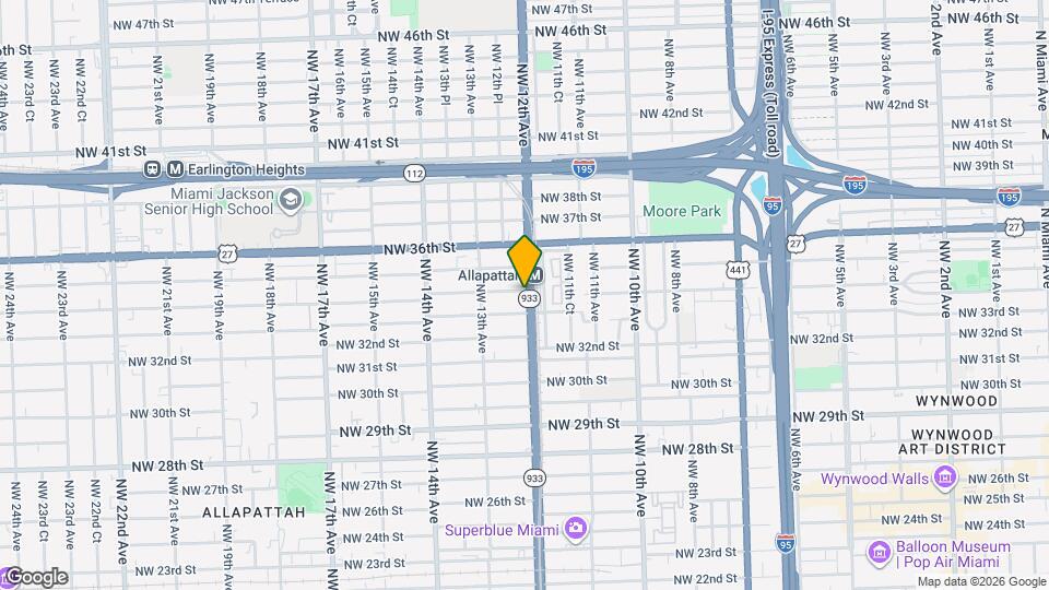 1202 NW 34th St Map and Location Details