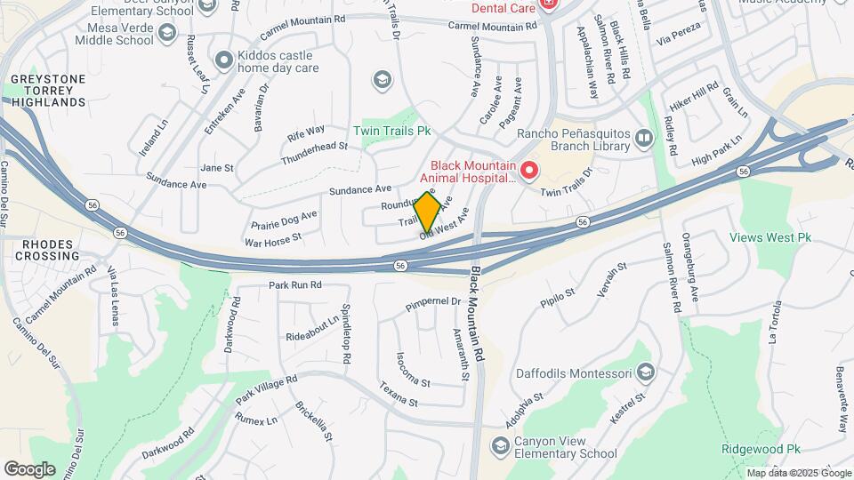 13075 Old West Ave Map and Location Details