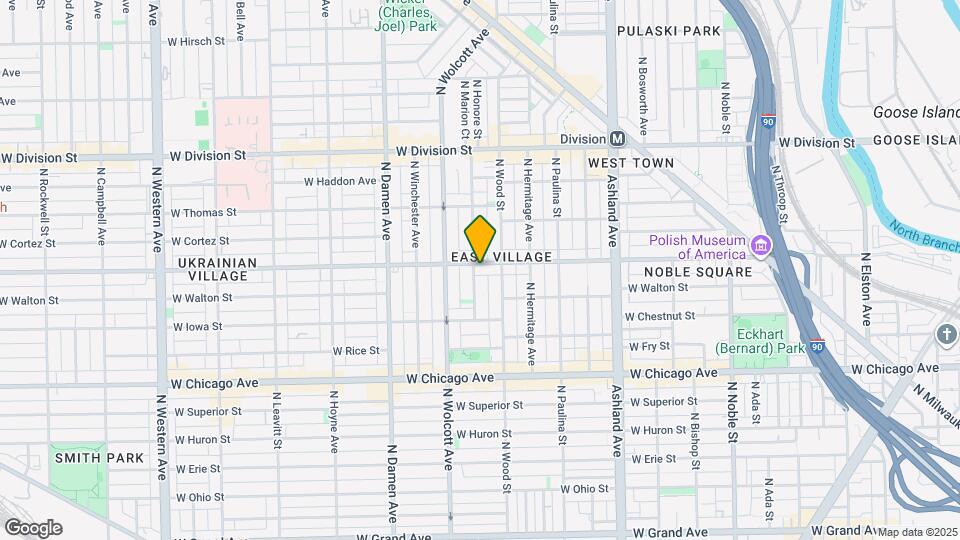 1823 W Augusta Blvd, Unit 2 Map and Location Details