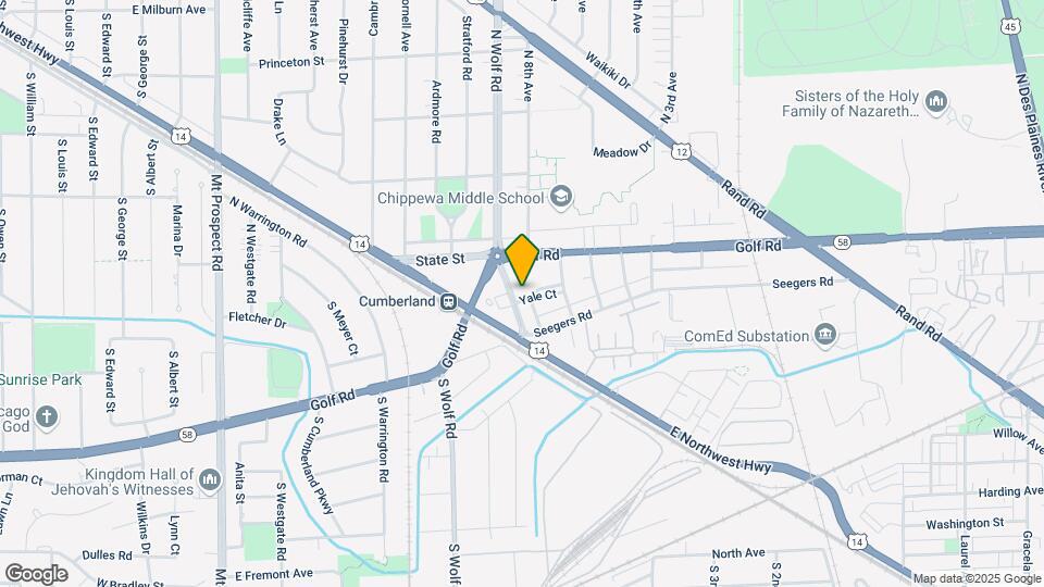 590 Yale Ct Map and Location Details