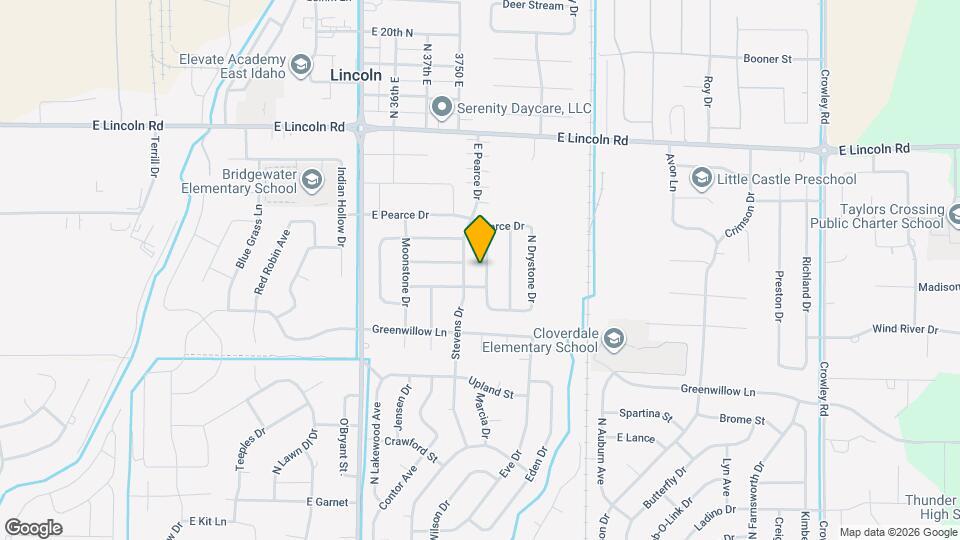 1207 N Drystone Dr Map and Location Details