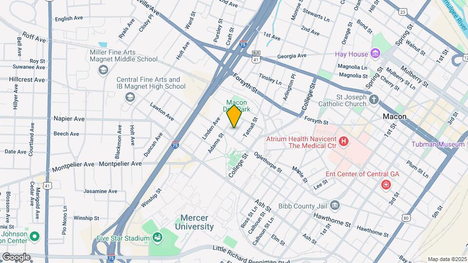1457 Oglethorpe St Mapa y Detalles de la Ubicación