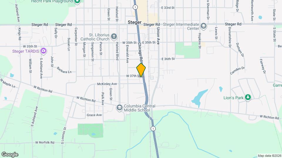 3706 Chicago Rd Map and Location Details