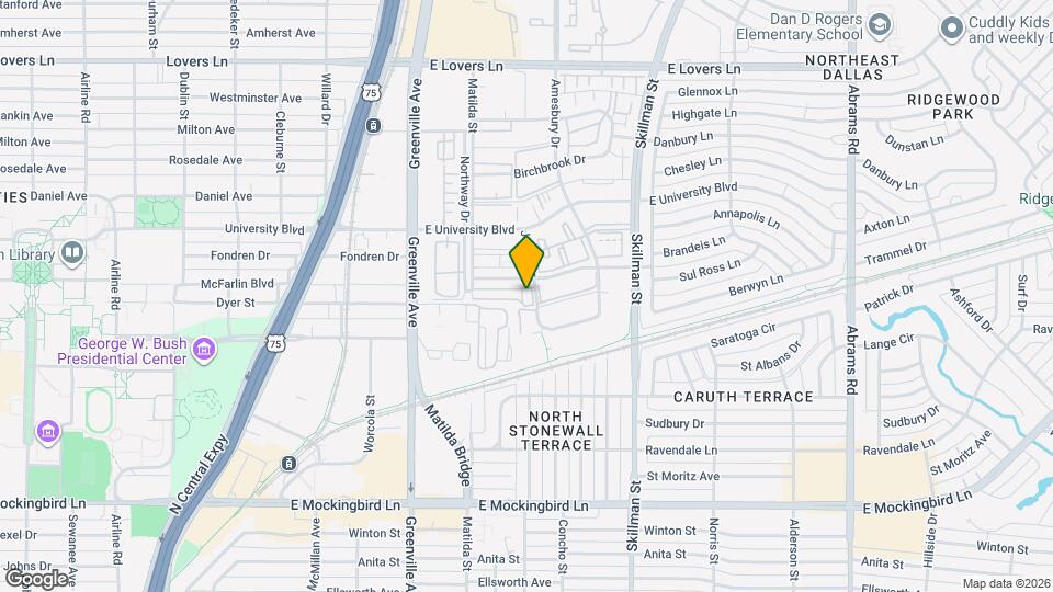 4512 Amesbury Dr, Unit C Map and Location Details