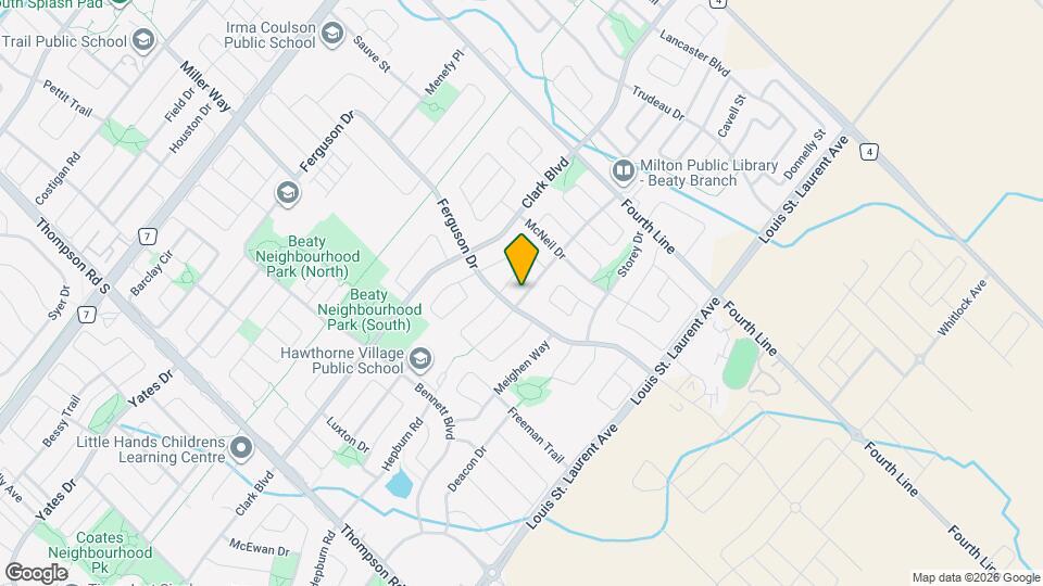 1407 Hearns Pl Map and Location Details