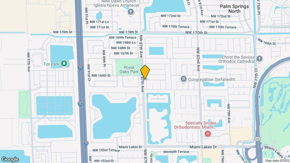 16338 NW 86th Ct Map and Location Details