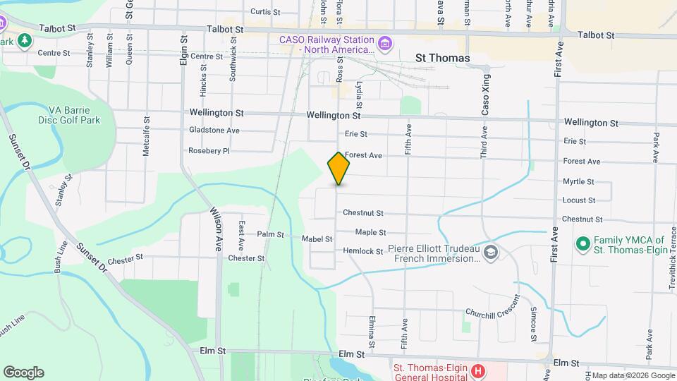 241 Ross St Map and Location Details