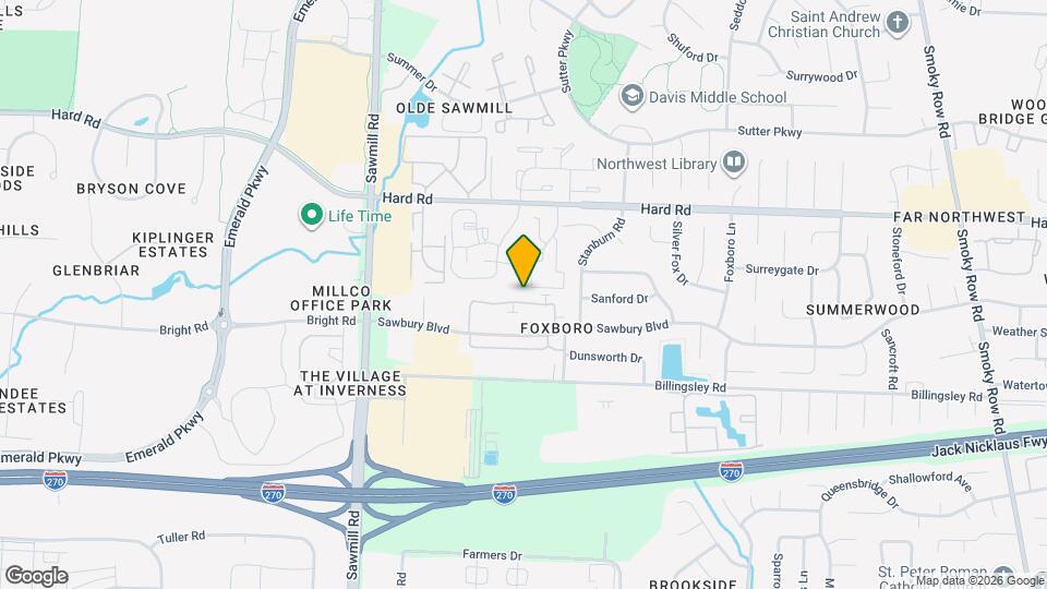 2560-2566-2566 Sandbury Blvd Map and Location Details