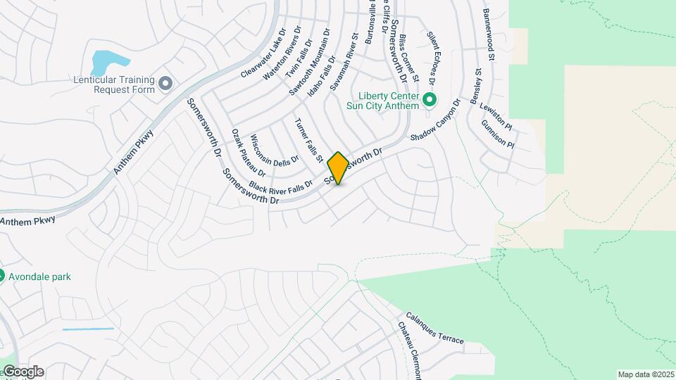 2329 Canyonville Dr Map and Location Details
