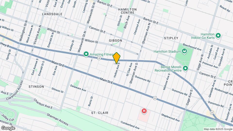 24 Holton Av S Map and Location Details