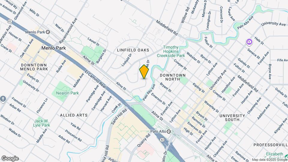 155 E Creek Dr Map and Location Details