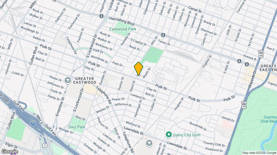 5121 Polk St, Unit 1 Map and Location Details