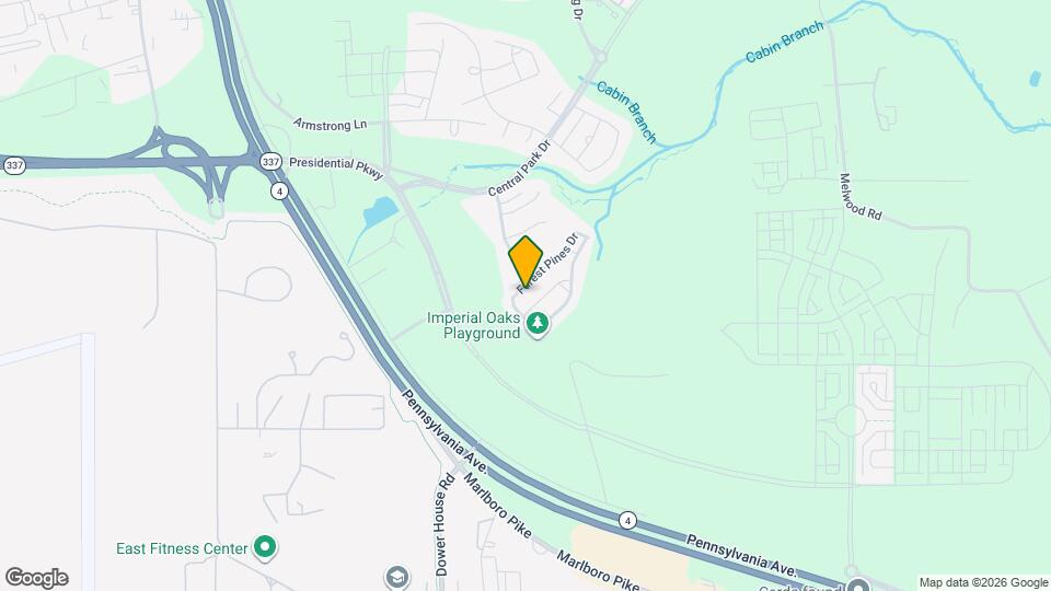 4814 Forest Pines Dr Map and Location Details