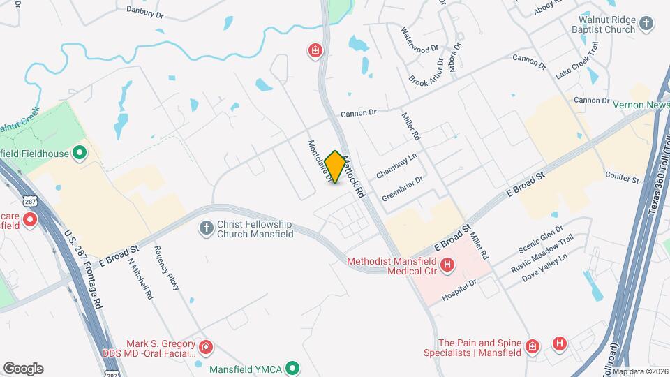 507 Montclaire Dr Map and Location Details