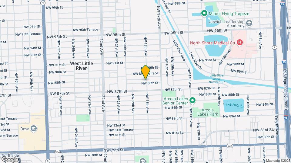 1801 NW 88th St Map and Location Details