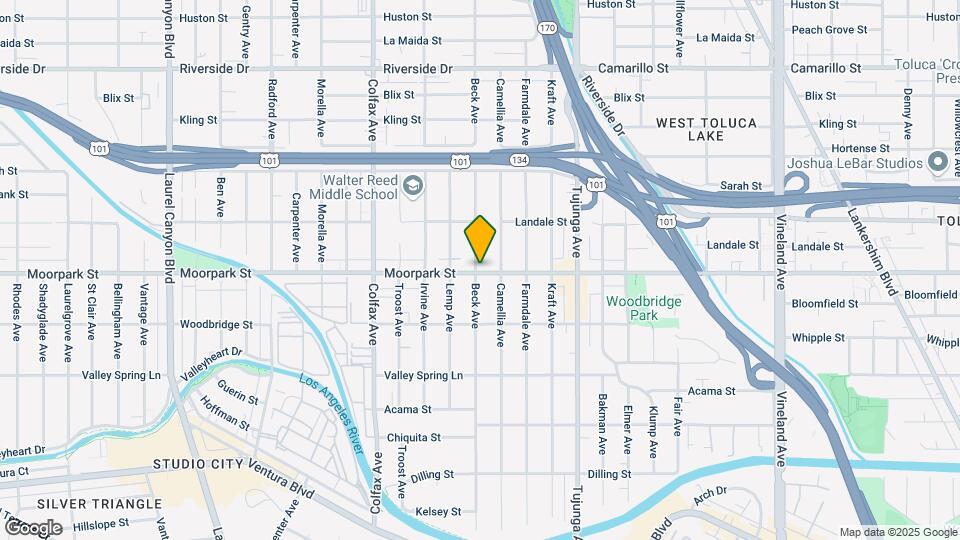 4408 Beck Ave Map and Location Details