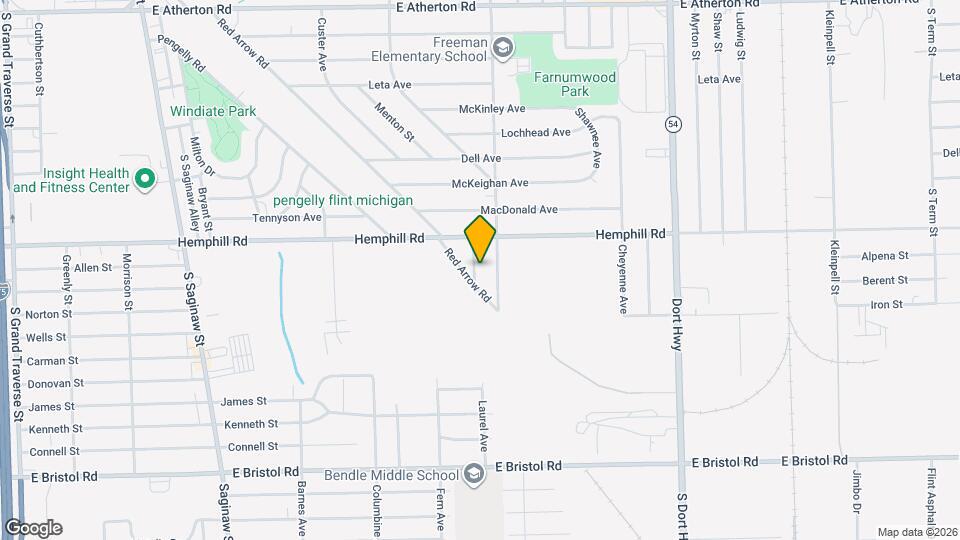 3299 Glengary Rd Mapa y Detalles de la Ubicación