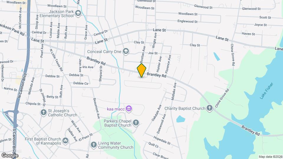 2101 Brantley Creek Dr Mapa y Detalles de la Ubicación