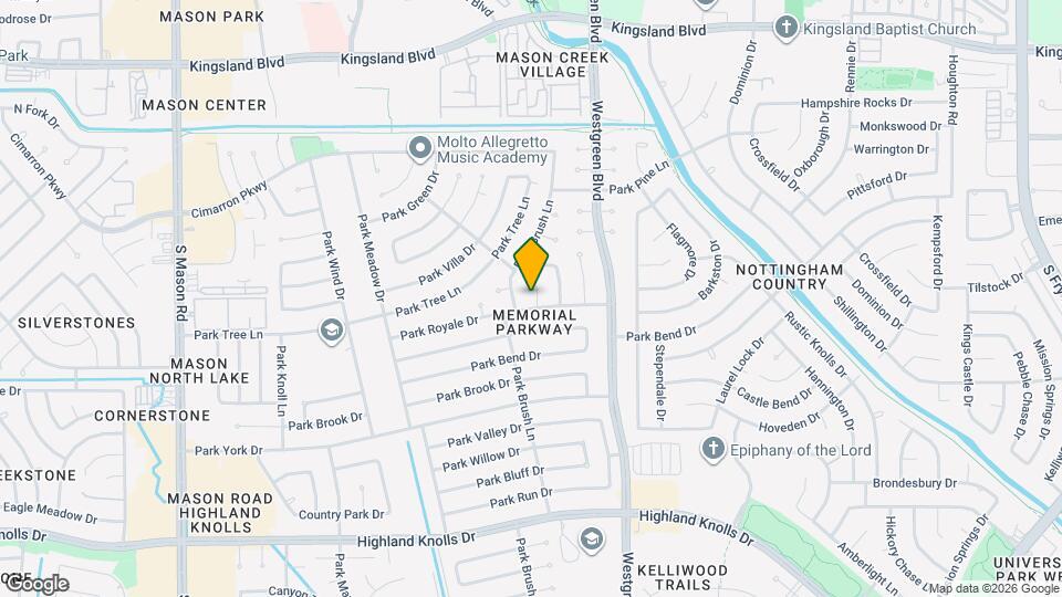 1214 Park Royale Ct Map and Location Details