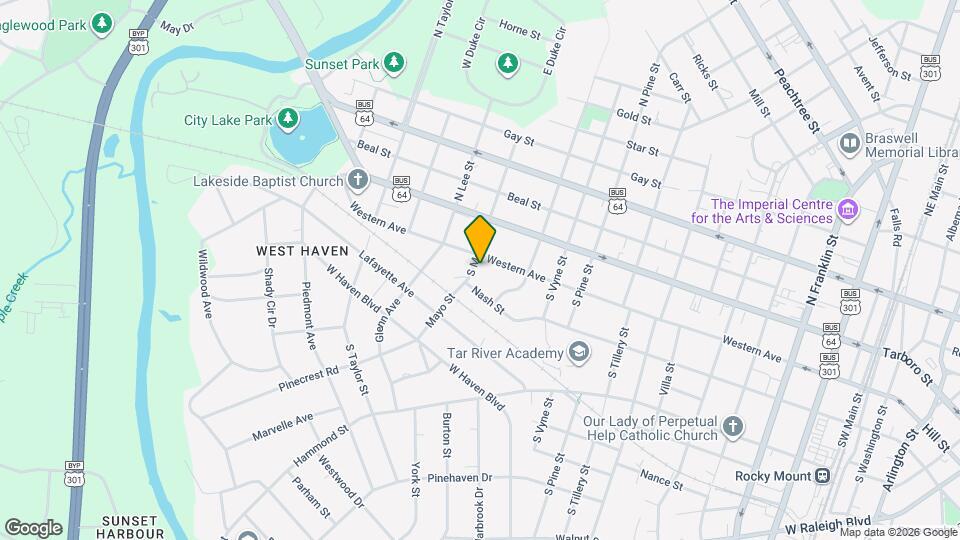 205 S Mayo St Map and Location Details