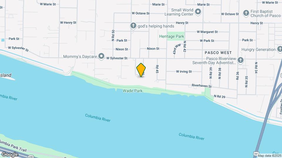 4620 W Riverhaven St Map and Location Details