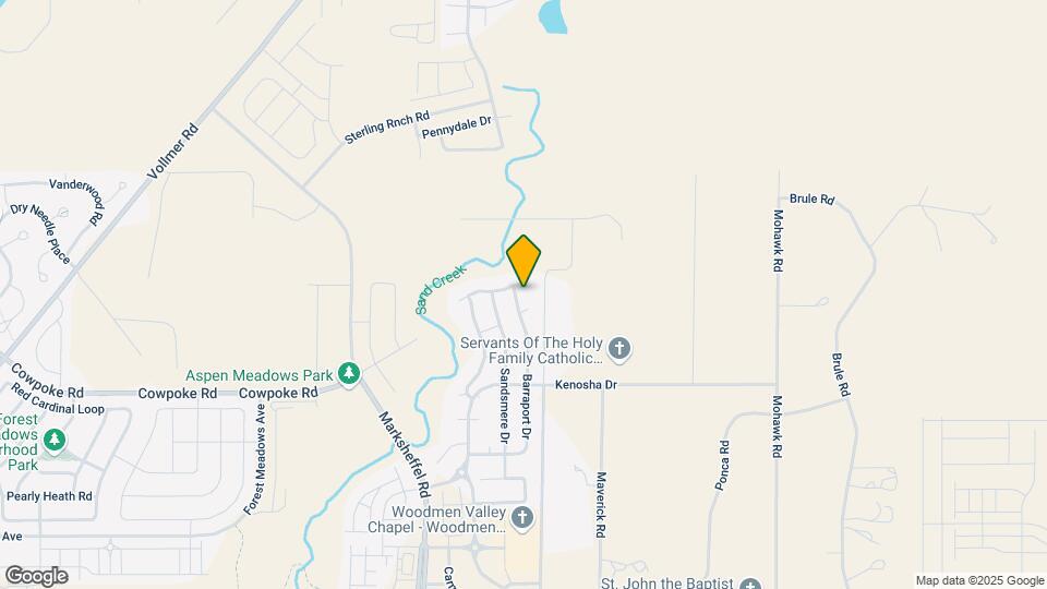 8121 Barraport Dr Map and Location Details