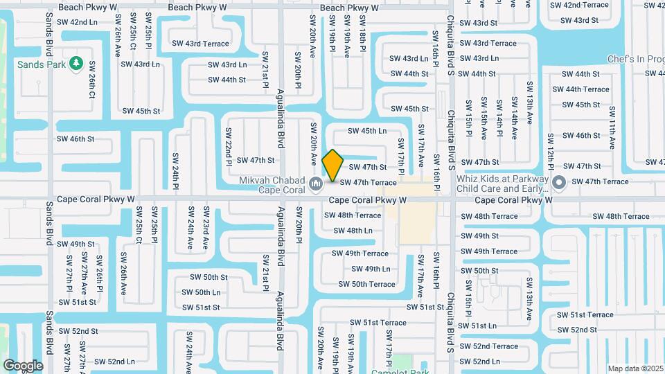 1920 SW 47th Terrace Map and Location Details