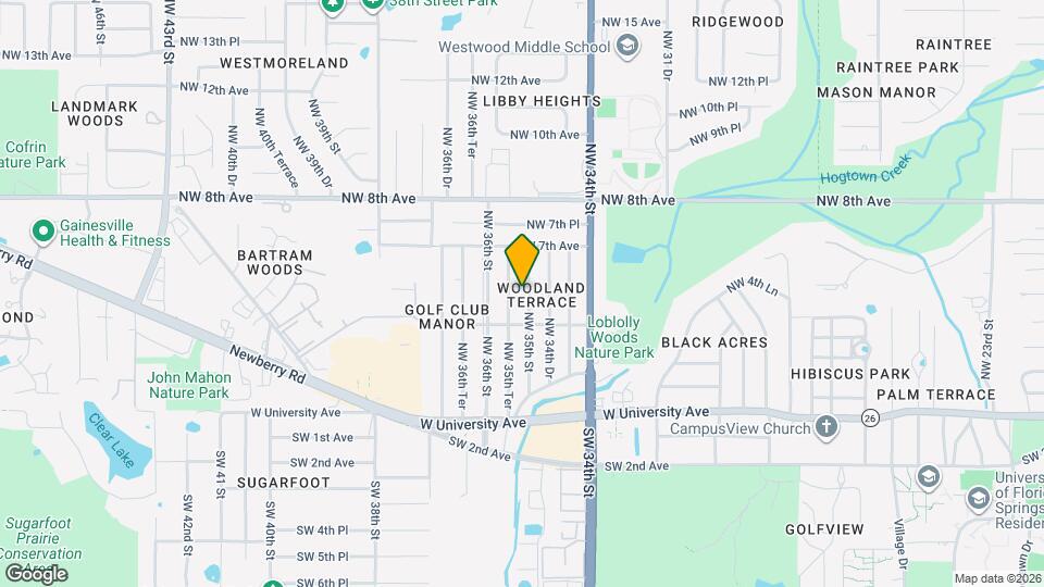 538 NW 35th St Map and Location Details