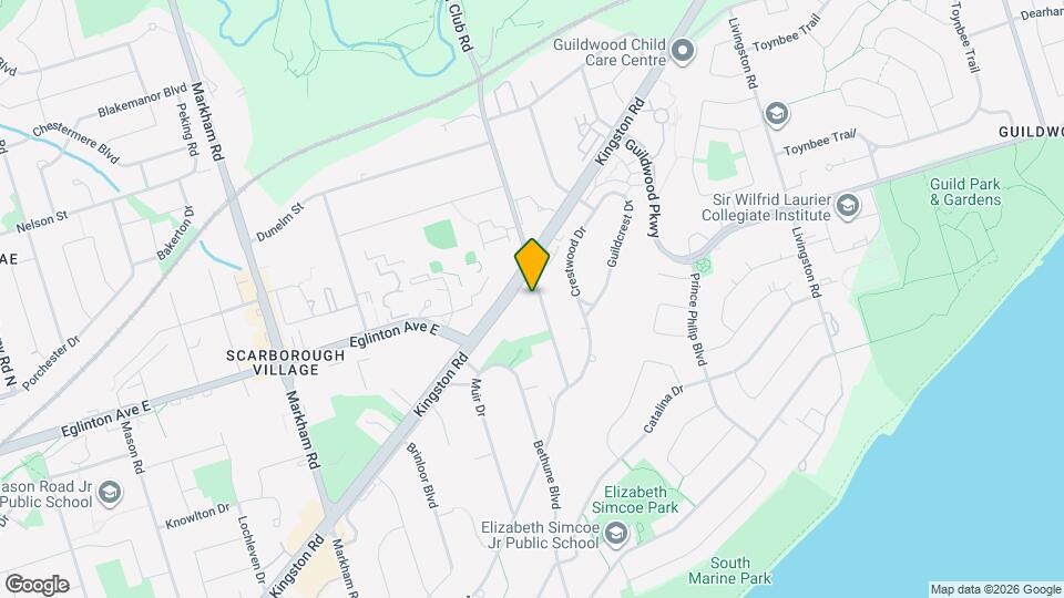78 Scarborough Golf Club Rd Map and Location Details