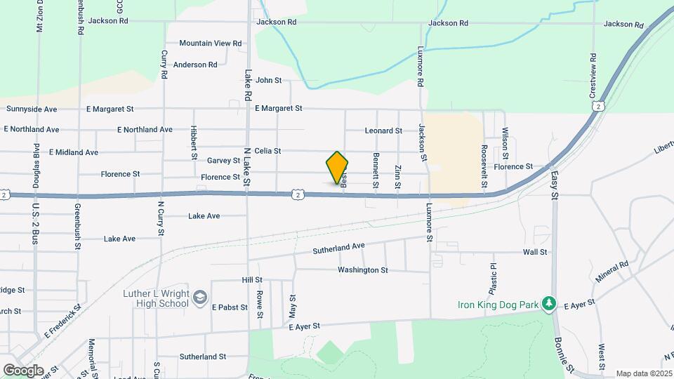 1032 E Cloverland Dr Map and Location Details