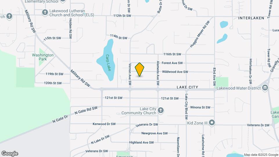 9101 Moreland Ave SW Map and Location Details