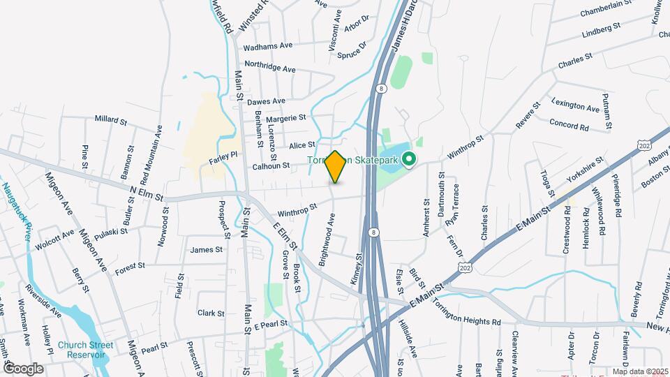 292 Brightwood Ave Map and Location Details