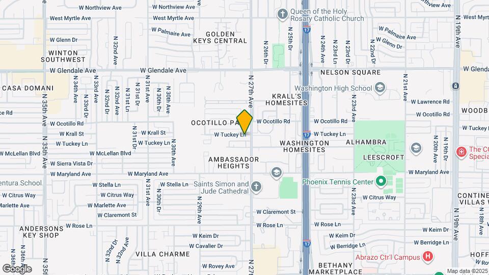 2715 W Tuckey Ln Map and Location Details