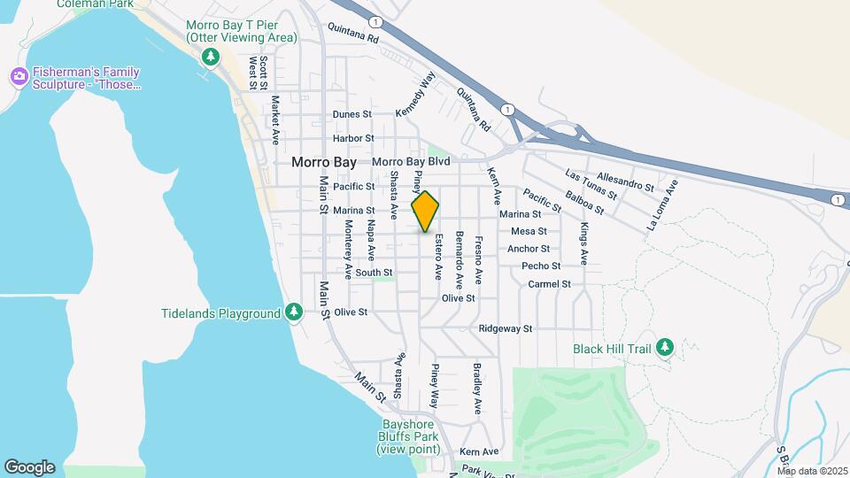 540 Piney Way Map and Location Details