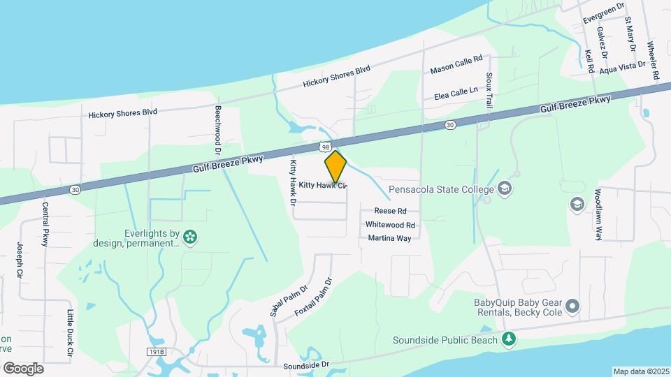 4737 Kitty Hawk Cir Map and Location Details