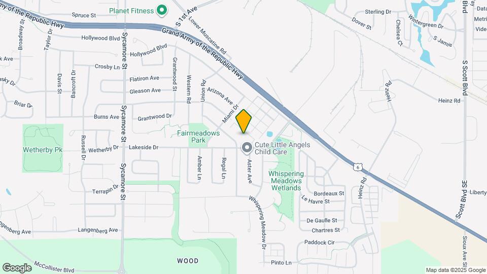 2434 Lakeside Dr Map and Location Details