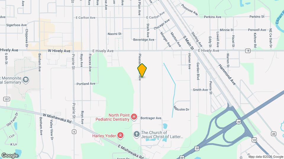 2908 Pleasant Plain Ave Map and Location Details