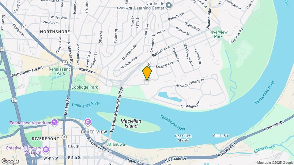 100 Island Ave, Unit 100 Island Ave Map and Location Details