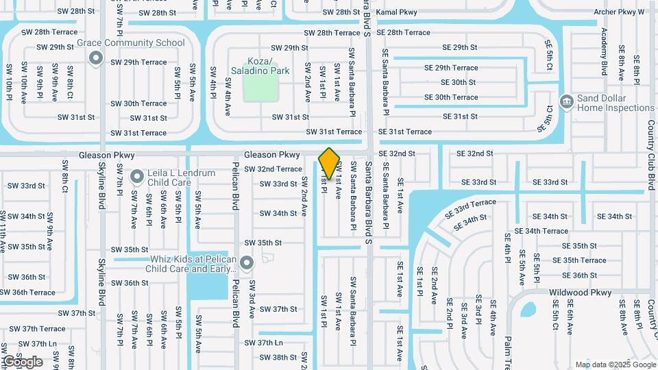 3231 SW 1st Pl Map and Location Details