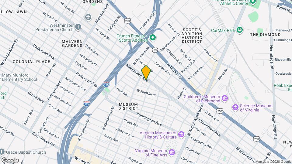 3309 Monument Ave, Unit 2 Mapa y Detalles de la Ubicación