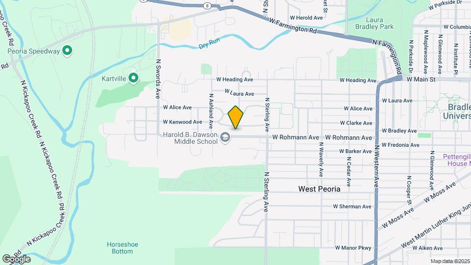 2623 W Rohmann Ave Map and Location Details