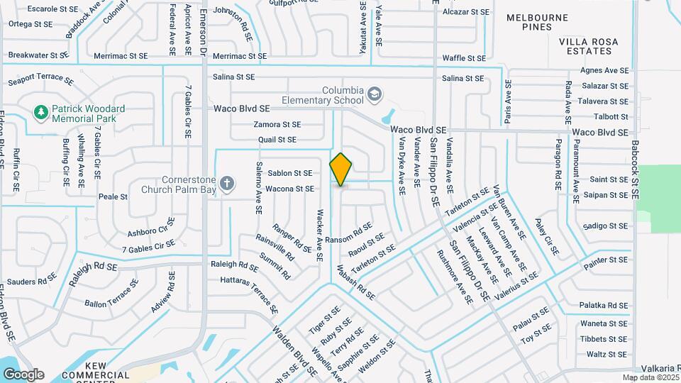 1006 Wabash Rd SE Map and Location Details